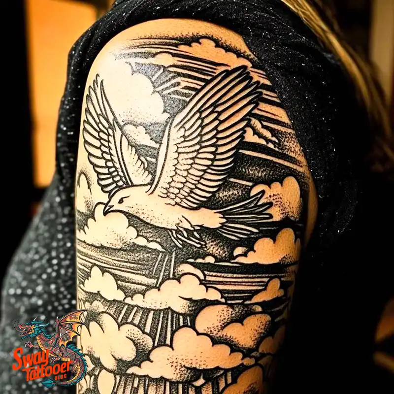 150 Cloud Tattoo Designs: Sky-Inspired Ink Ideas for You 35 cloud132
