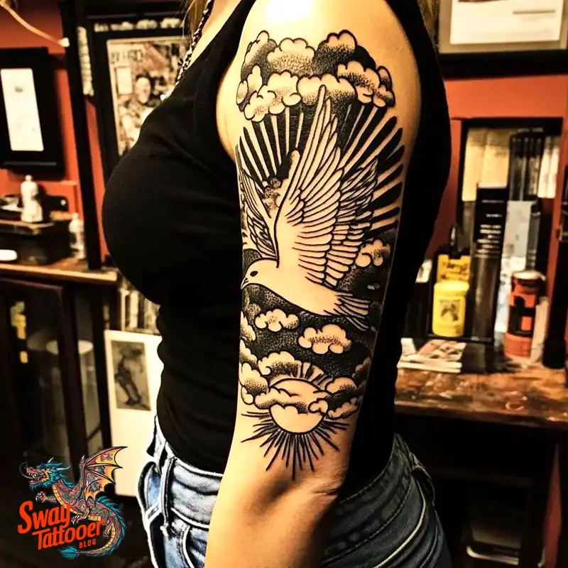 150 Cloud Tattoo Designs: Sky-Inspired Ink Ideas for You 34 cloud133