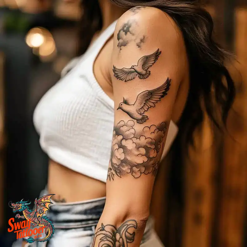 150 Cloud Tattoo Designs: Sky-Inspired Ink Ideas for You 25 cloud137