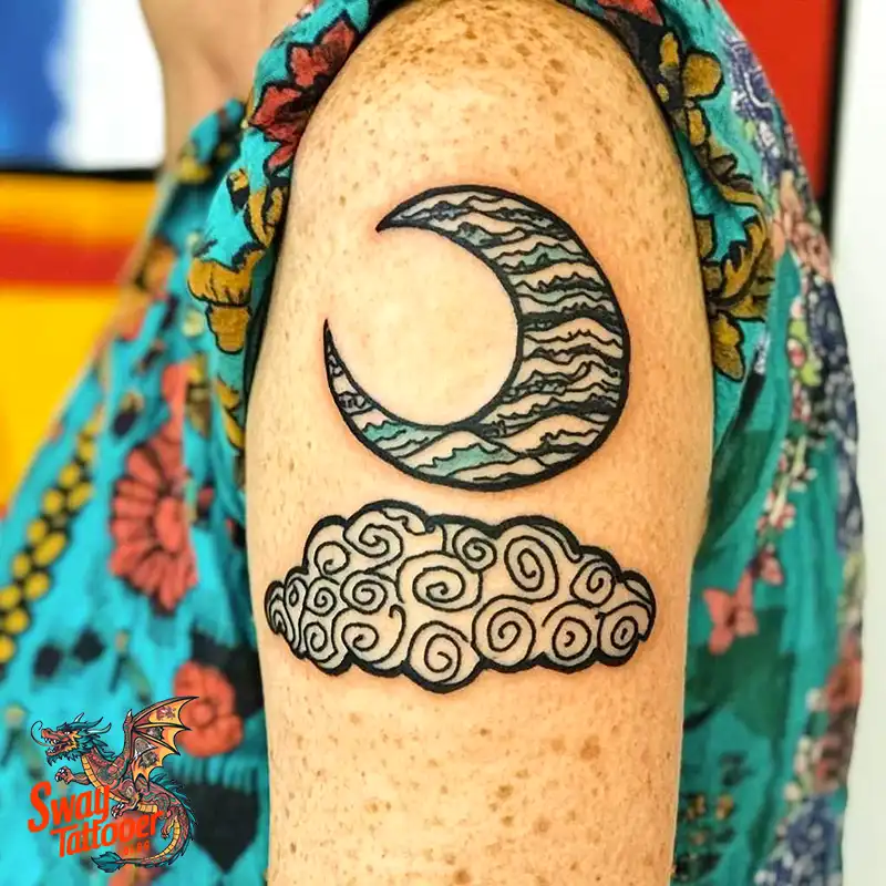150 Cloud Tattoo Designs: Sky-Inspired Ink Ideas for You 23 cloud144