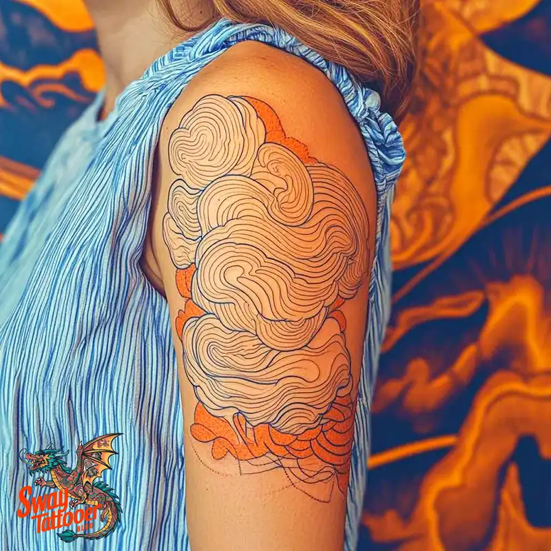 150 Cloud Tattoo Designs: Sky-Inspired Ink Ideas for You 11 cloud156