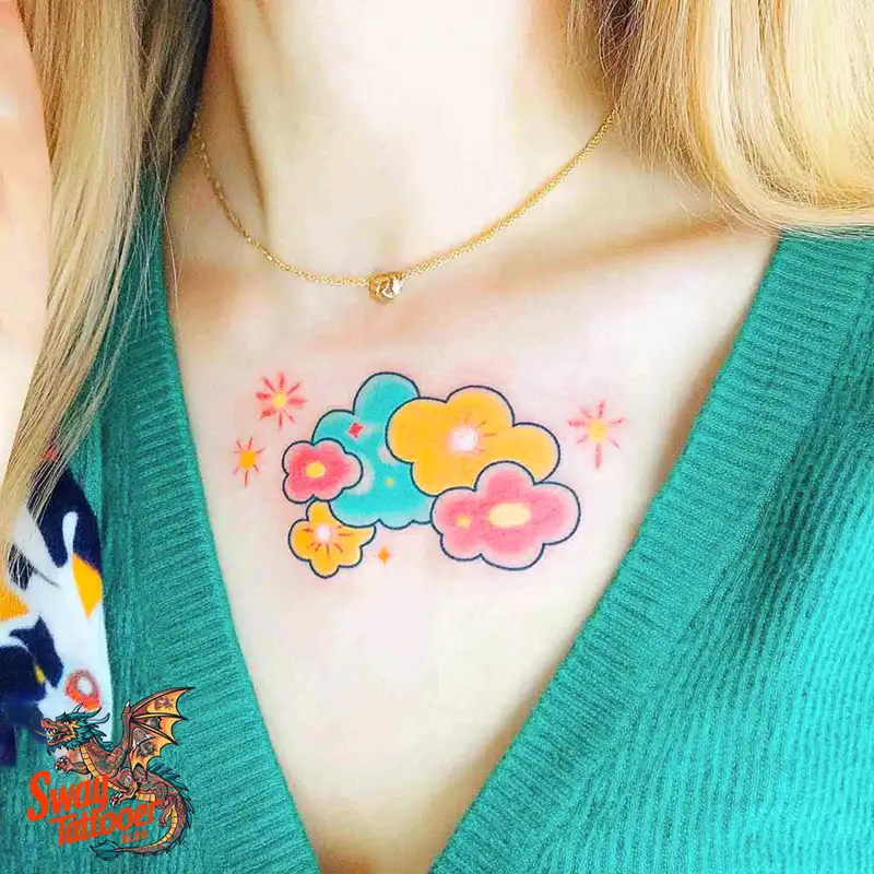 150 Cloud Tattoo Designs: Sky-Inspired Ink Ideas for You 4 cloud163