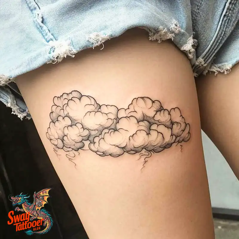 150 Cloud Tattoo Designs: Sky-Inspired Ink Ideas for You 139 Cloud Tattoo