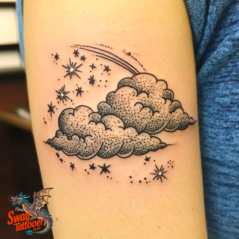 150 Cloud Tattoo Designs: Sky-Inspired Ink Ideas for You 148 Cloud Tattoo