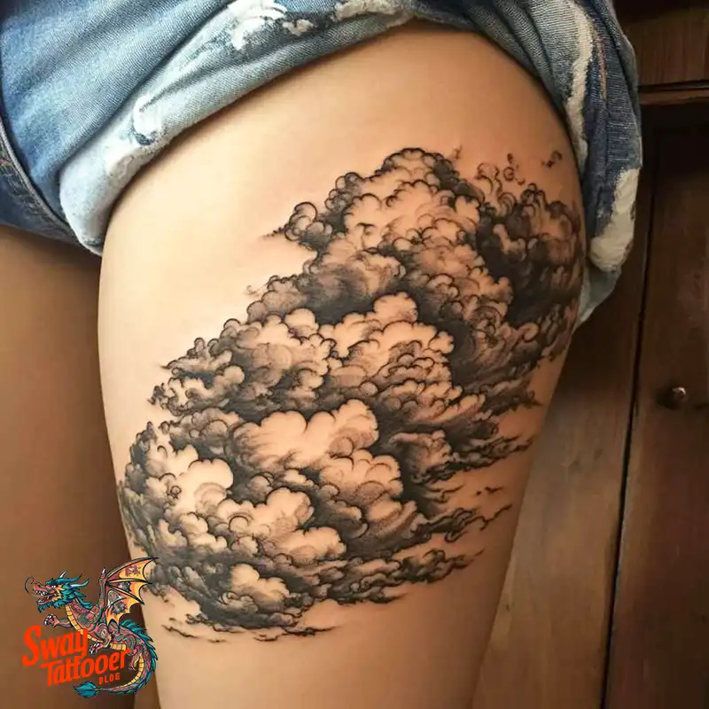 150 Cloud Tattoo Designs: Sky-Inspired Ink Ideas for You 137 Cloud Tattoo