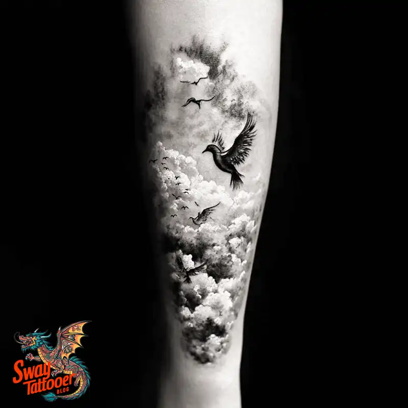 150 Cloud Tattoo Designs: Sky-Inspired Ink Ideas for You 132 Cloud Tattoo