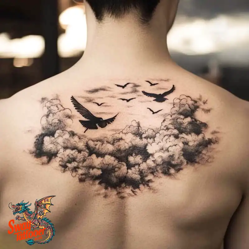 150 Cloud Tattoo Designs: Sky-Inspired Ink Ideas for You 129 Cloud Tattoo