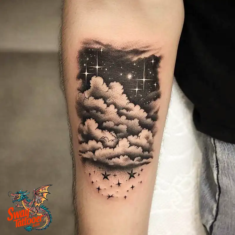 150 Cloud Tattoo Designs: Sky-Inspired Ink Ideas for You 149 Cloud Tattoo