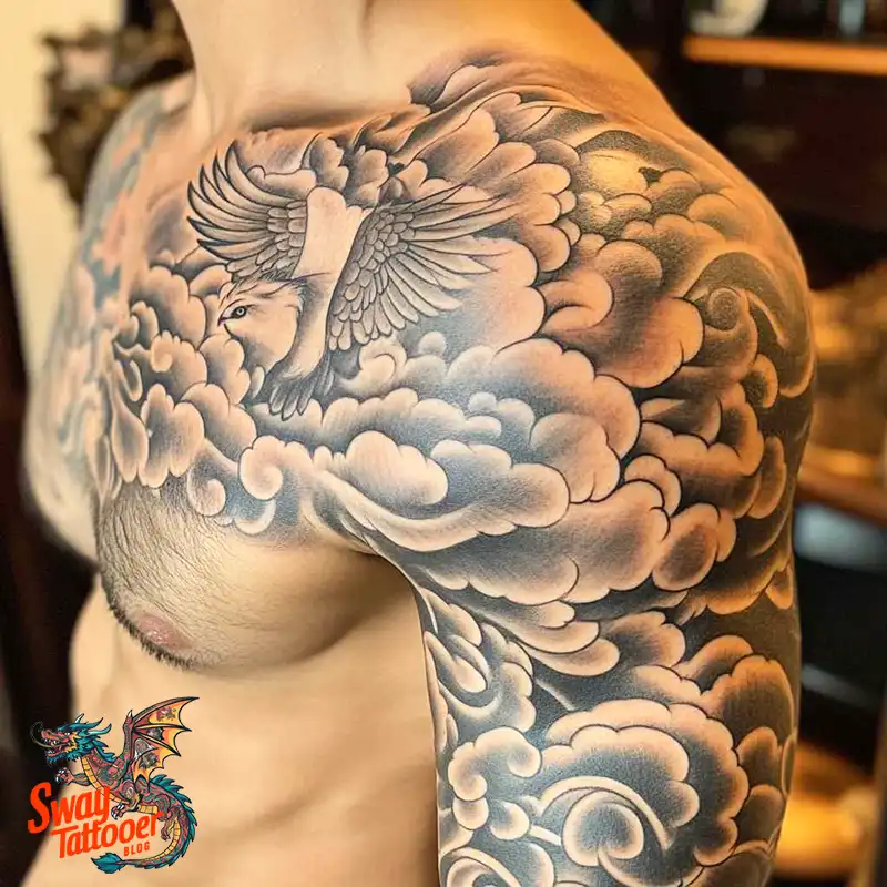 150 Cloud Tattoo Designs: Sky-Inspired Ink Ideas for You 127 Cloud Tattoo