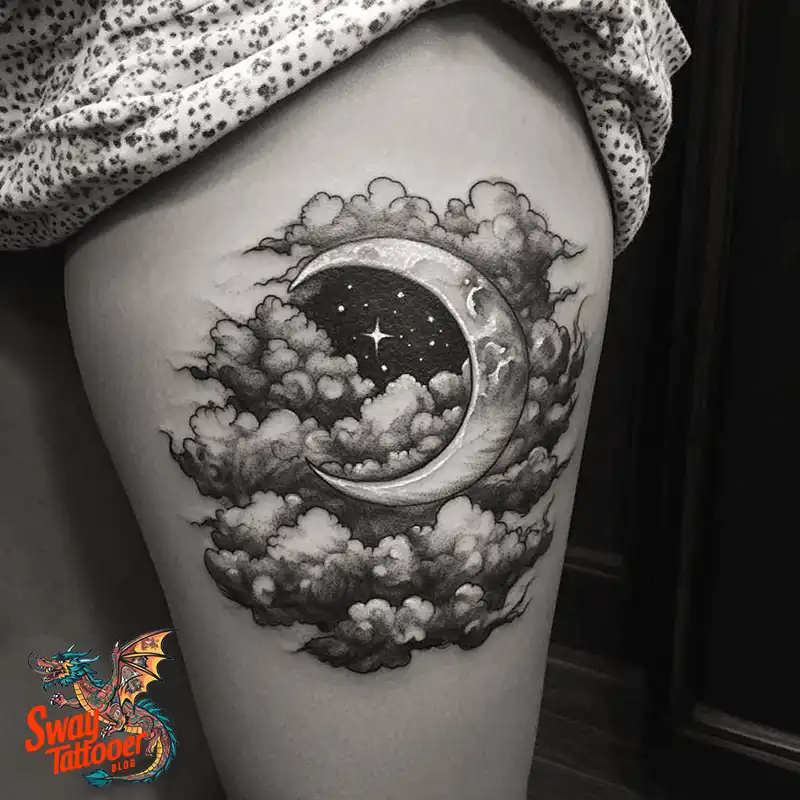 150 Cloud Tattoo Designs: Sky-Inspired Ink Ideas for You 124 Cloud Tattoo