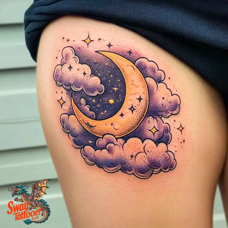 150 Cloud Tattoo Designs: Sky-Inspired Ink Ideas for You 126 Cloud Tattoo