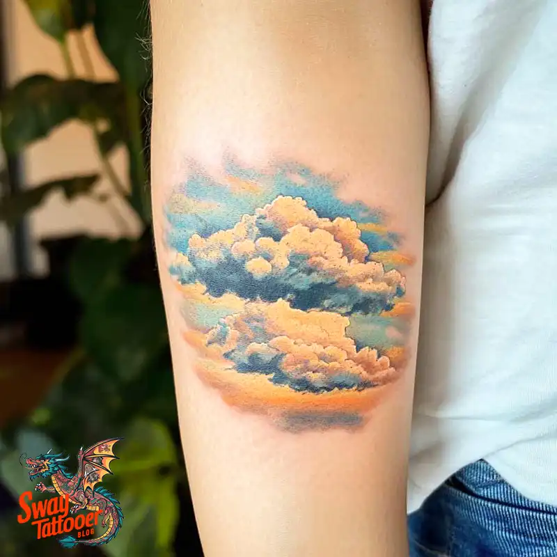 150 Cloud Tattoo Designs: Sky-Inspired Ink Ideas for You 119 Cloud Tattoo