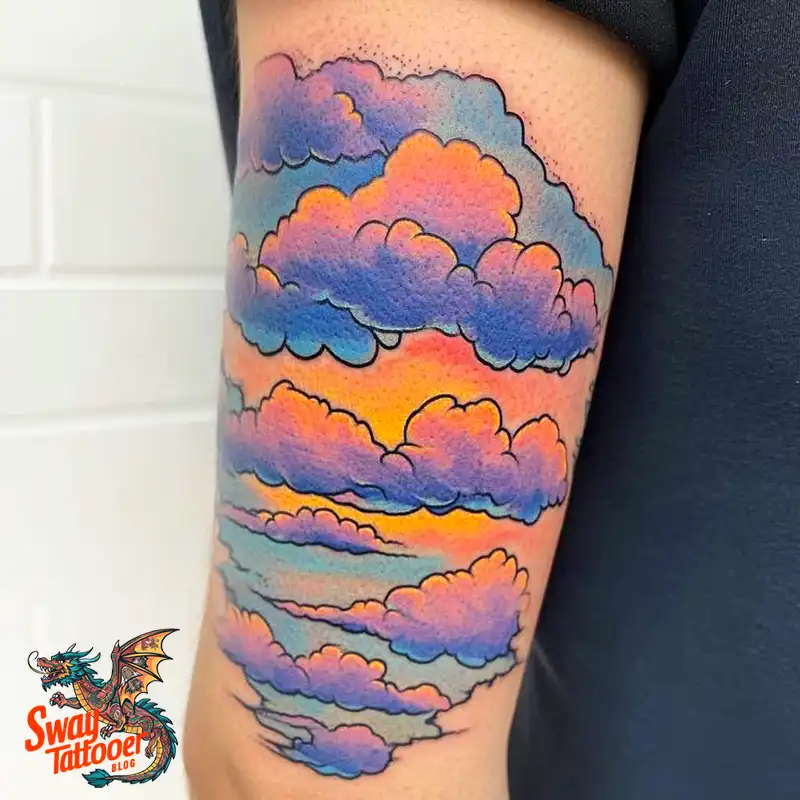 150 Cloud Tattoo Designs: Sky-Inspired Ink Ideas for You 117 Cloud Tattoo