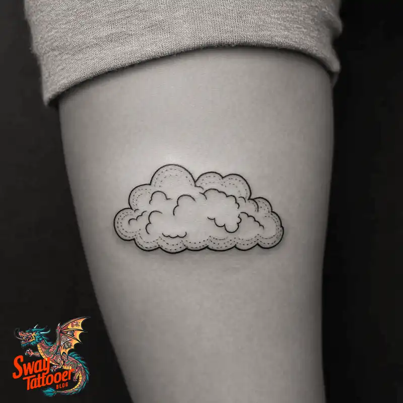 150 Cloud Tattoo Designs: Sky-Inspired Ink Ideas for You 114 Cloud Tattoo