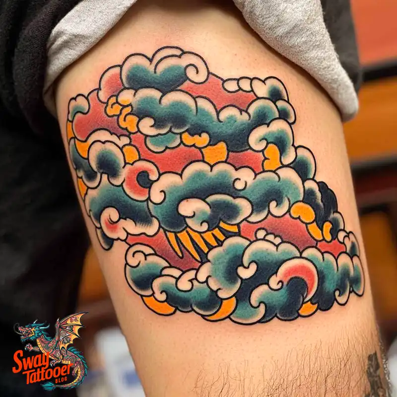 150 Cloud Tattoo Designs: Sky-Inspired Ink Ideas for You 112 Cloud Tattoo
