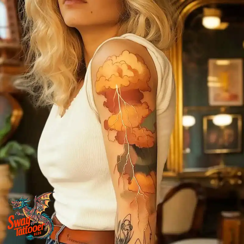 150 Cloud Tattoo Designs: Sky-Inspired Ink Ideas for You 107 Cloud Tattoo