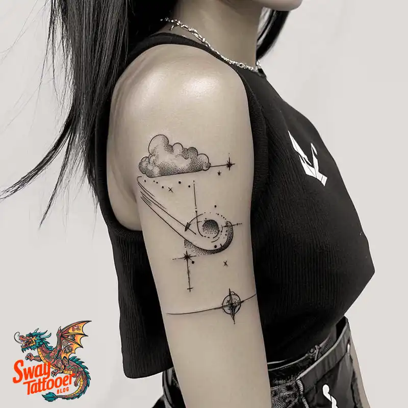 150 Cloud Tattoo Designs: Sky-Inspired Ink Ideas for You 103 Cloud Tattoo