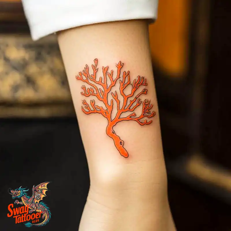 100 Coral Tattoo Designs – Ocean Magic Ink on Your Skin 100 Coral Tattoo