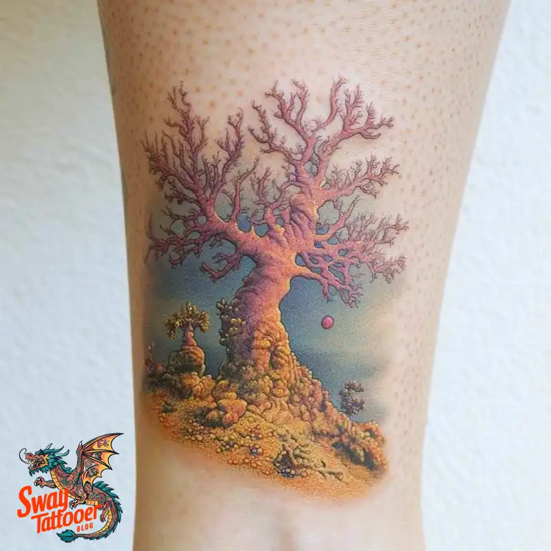 100 Coral Tattoo Designs – Ocean Magic Ink on Your Skin 84 Coral Tattoo