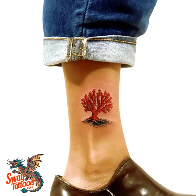 100 Coral Tattoo Designs – Ocean Magic Ink on Your Skin 78 Coral Tattoo