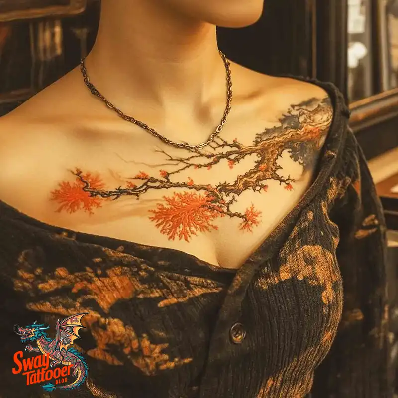 100 Coral Tattoo Designs – Ocean Magic Ink on Your Skin 69 Coral Tattoo