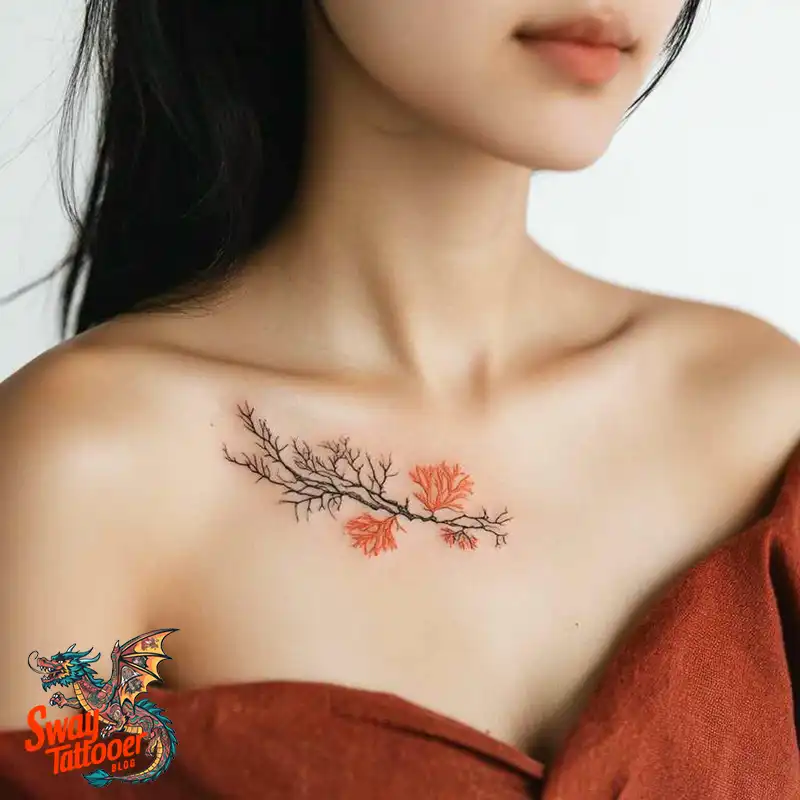 100 Coral Tattoo Designs – Ocean Magic Ink on Your Skin 64 Coral Tattoo