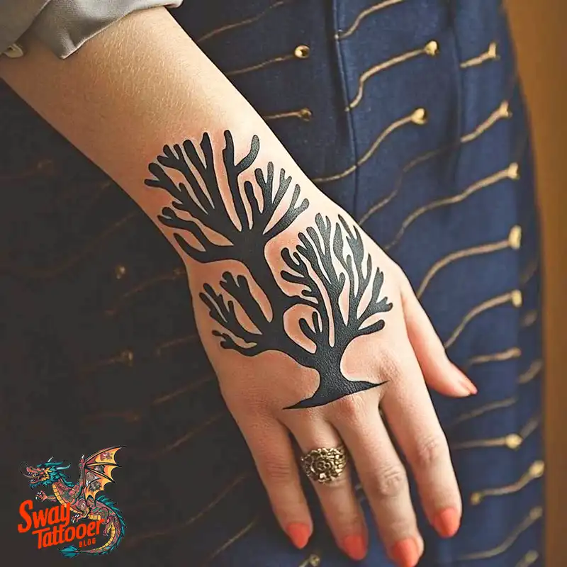 100 Coral Tattoo Designs – Ocean Magic Ink on Your Skin 61 Coral Tattoo