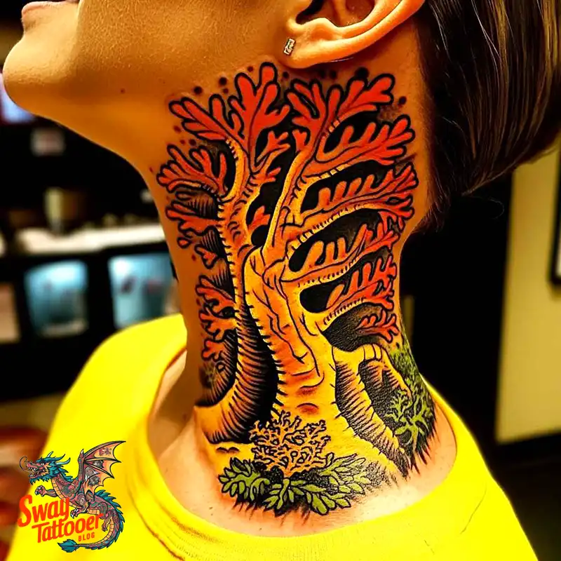 100 Coral Tattoo Designs – Ocean Magic Ink on Your Skin 48 Coral Tattoo