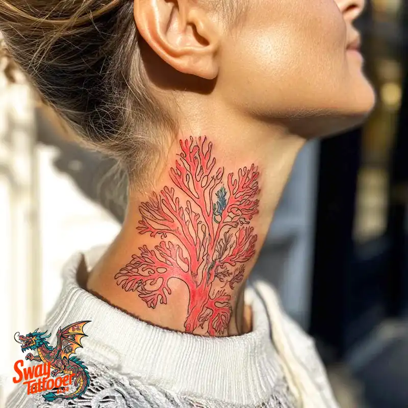 100 Coral Tattoo Designs – Ocean Magic Ink on Your Skin 45 Coral Tattoo