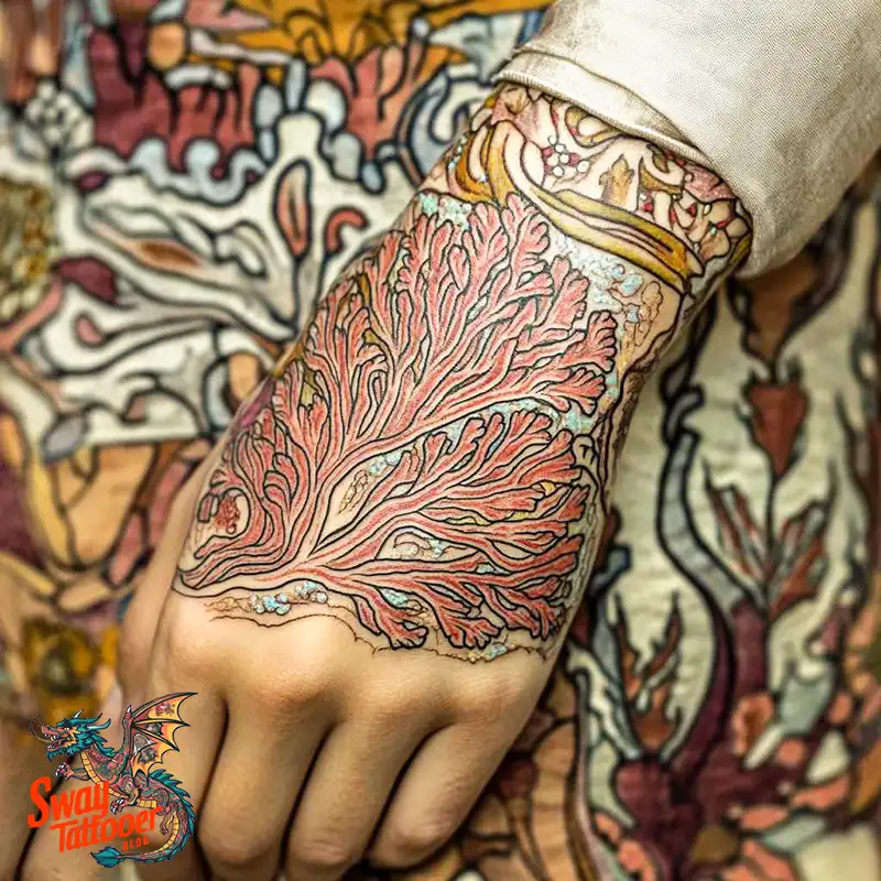 100 Coral Tattoo Designs – Ocean Magic Ink on Your Skin 25 Coral Tattoo