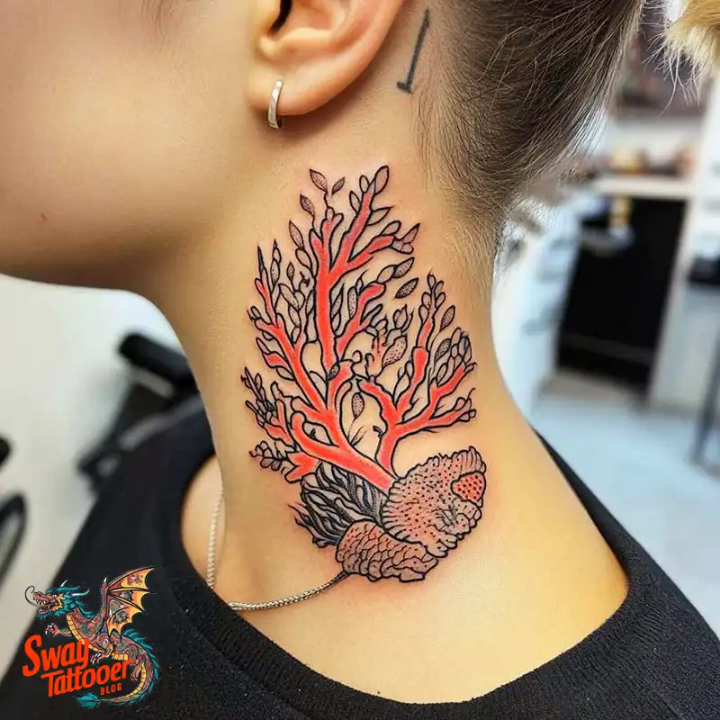 100 Coral Tattoo Designs – Ocean Magic Ink on Your Skin 104 Coral Tattoo