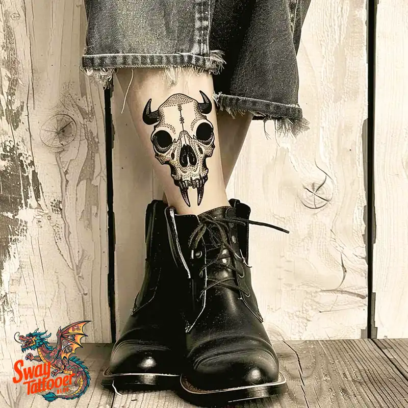 80 Bull Skull Tattoo Designs: Your Inner Strength & Spirit 78 Cow Skull Tattoo