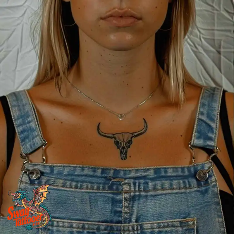 80 Bull Skull Tattoo Designs: Your Inner Strength & Spirit 50 Cow Skull Tattoo