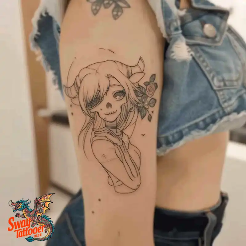 80 Bull Skull Tattoo Designs: Your Inner Strength & Spirit 33 Bull Skull Tattoo