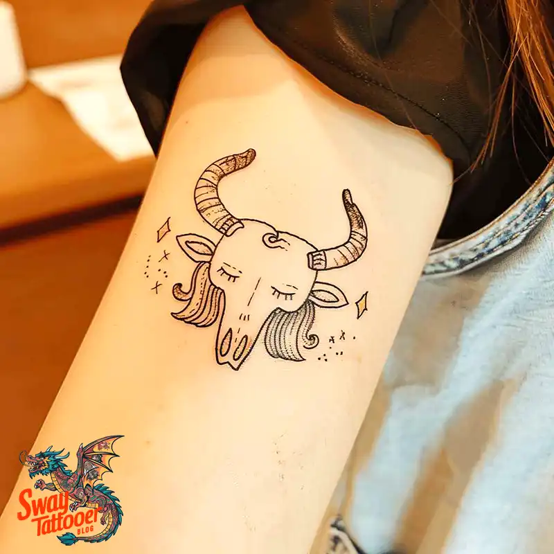 80 Bull Skull Tattoo Designs: Your Inner Strength & Spirit 30 Bull Skull Tattoo
