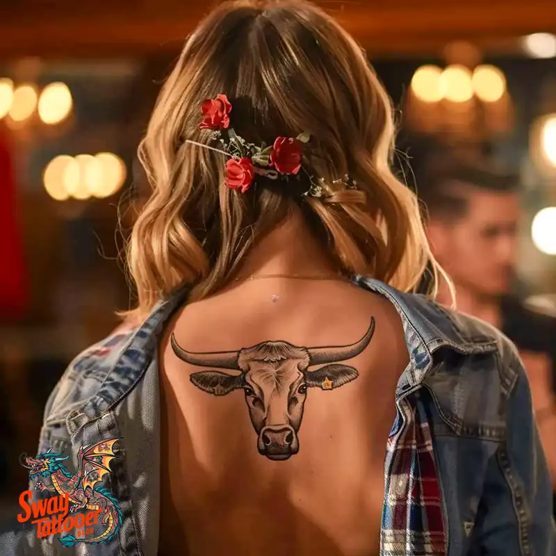 160 Cow Tattoo Design Ideas: Meaning, Art & Tradition 41 Cow Tattoo