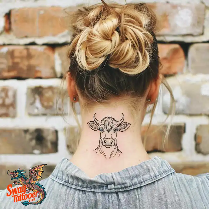 160 Cow Tattoo Design Ideas: Meaning, Art & Tradition 40 Cow Tattoo