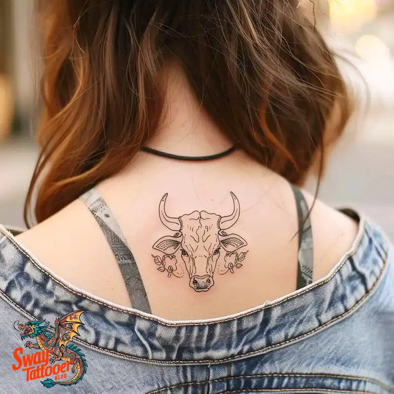 160 Cow Tattoo Design Ideas: Meaning, Art & Tradition 39 Cow Tattoo