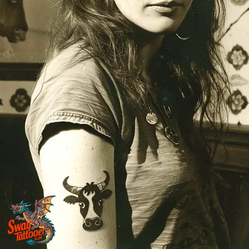 160 Cow Tattoo Design Ideas: Meaning, Art & Tradition 25 Cow Tattoo