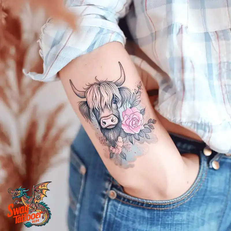 160 Cow Tattoo Design Ideas: Meaning, Art & Tradition 24 Cow Tattoo