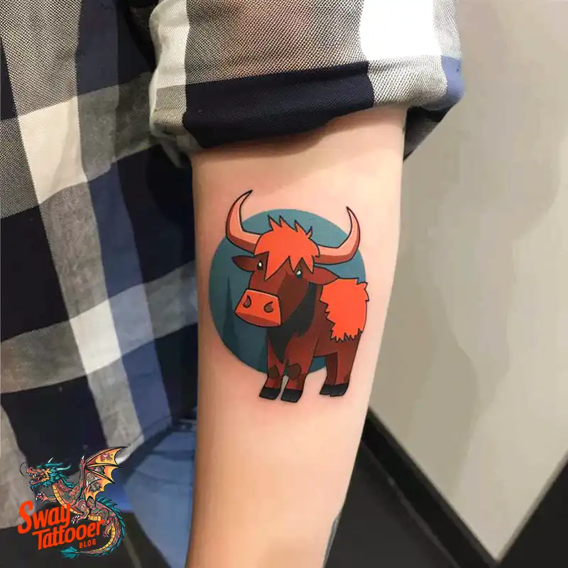 160 Cow Tattoo Design Ideas: Meaning, Art & Tradition 18 Cow Tattoo