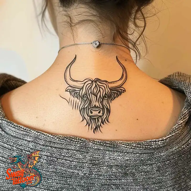 160 Cow Tattoo Design Ideas: Meaning, Art & Tradition 15 Cow Tattoo