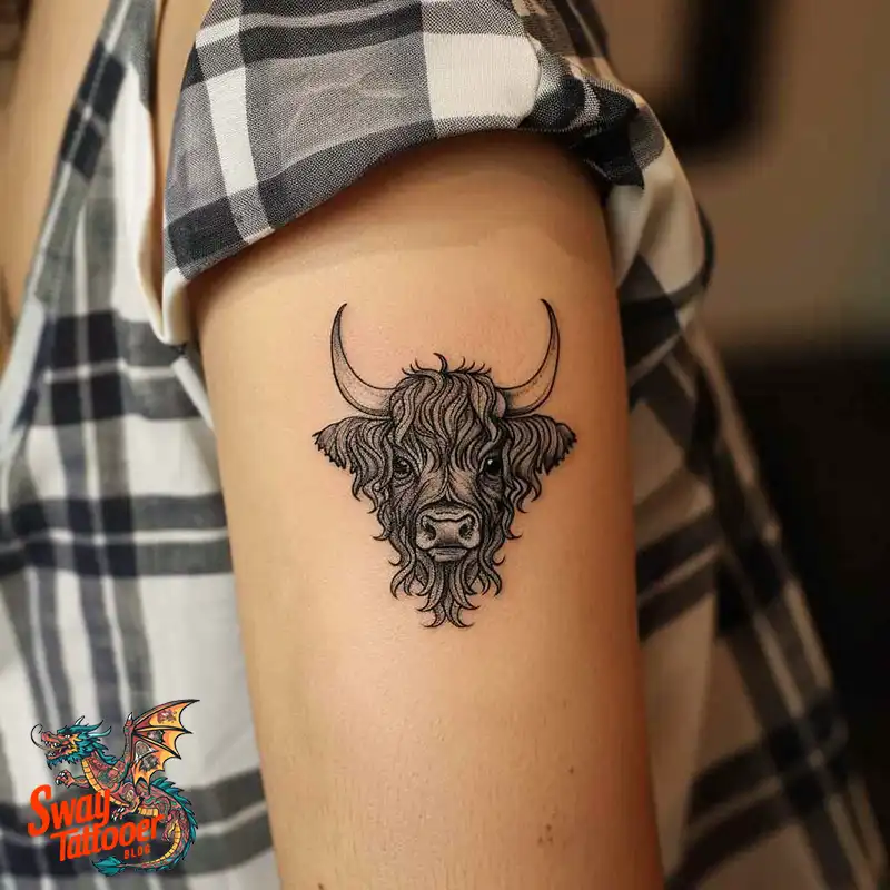 160 Cow Tattoo Design Ideas: Meaning, Art & Tradition 13 Cow Tattoo