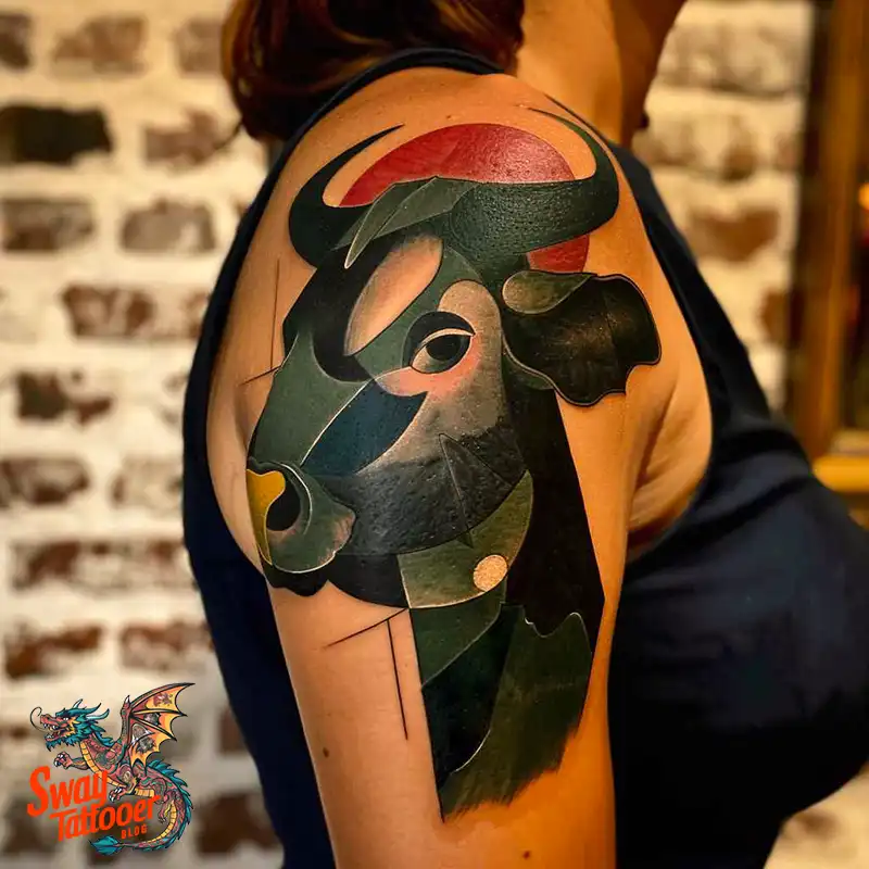 160 Cow Tattoo Design Ideas: Meaning, Art & Tradition 1 Cow Tattoo