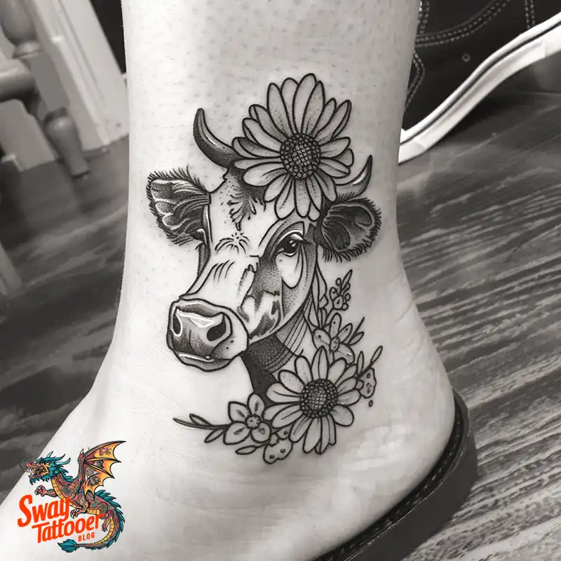 160 Cow Tattoo Design Ideas: Meaning, Art & Tradition 163 Cow Tattoo