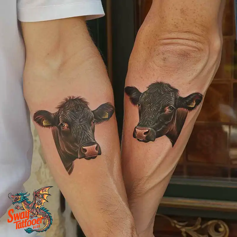160 Cow Tattoo Design Ideas: Meaning, Art & Tradition 137 Cow Tattoo
