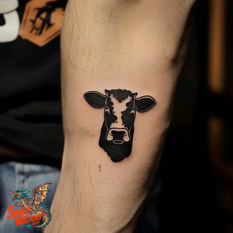 160 Cow Tattoo Design Ideas: Meaning, Art & Tradition 118 Cow Tattoo