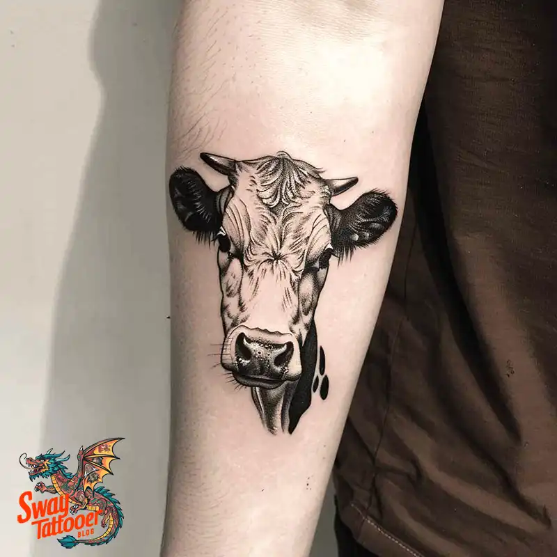 160 Cow Tattoo Design Ideas: Meaning, Art & Tradition 160 Cow Tattoo