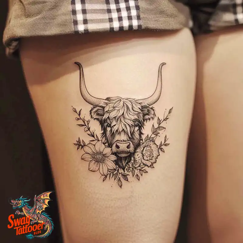 160 Cow Tattoo Design Ideas: Meaning, Art & Tradition 115 Cow Tattoo