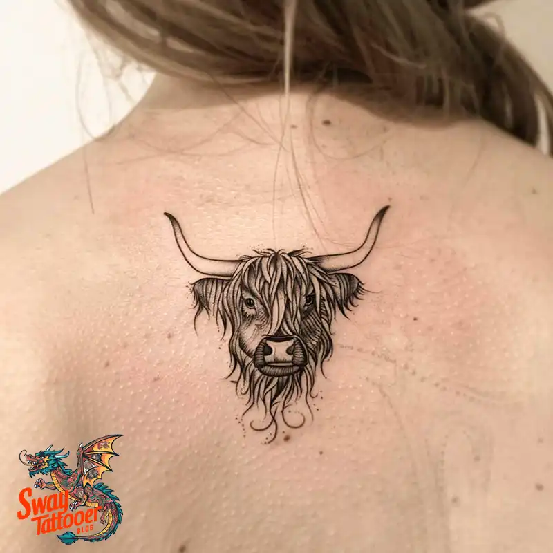 160 Cow Tattoo Design Ideas: Meaning, Art & Tradition 112 Cow Tattoo